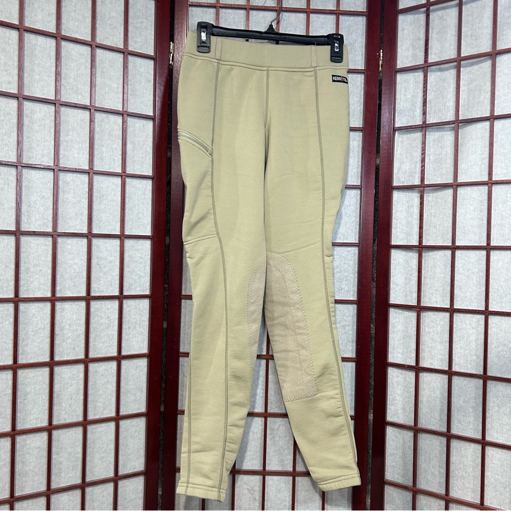 Kerrits Winter Wms M Fleece Lined Equestrian Horse Riding Tights Pants Breeches